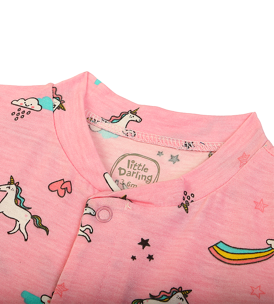 Girls 2 Pcs Sleep Suit - 0290835