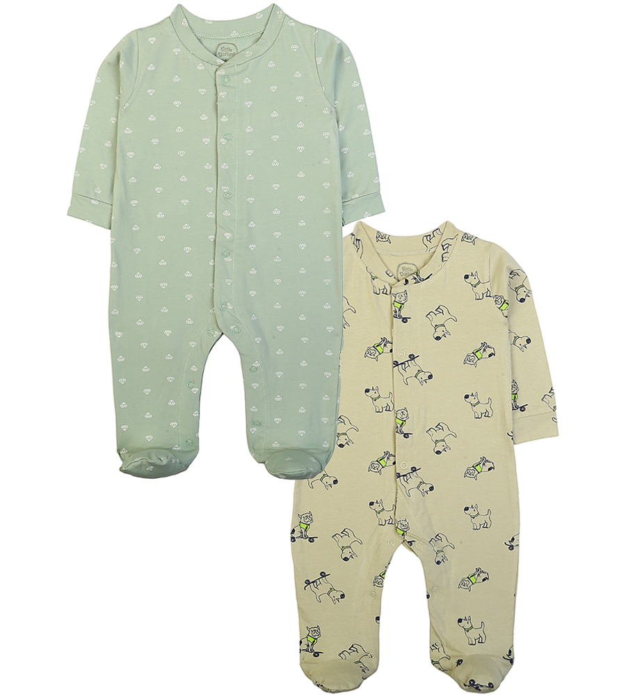 Boys 2 Pcs Sleep Suit - 0290838