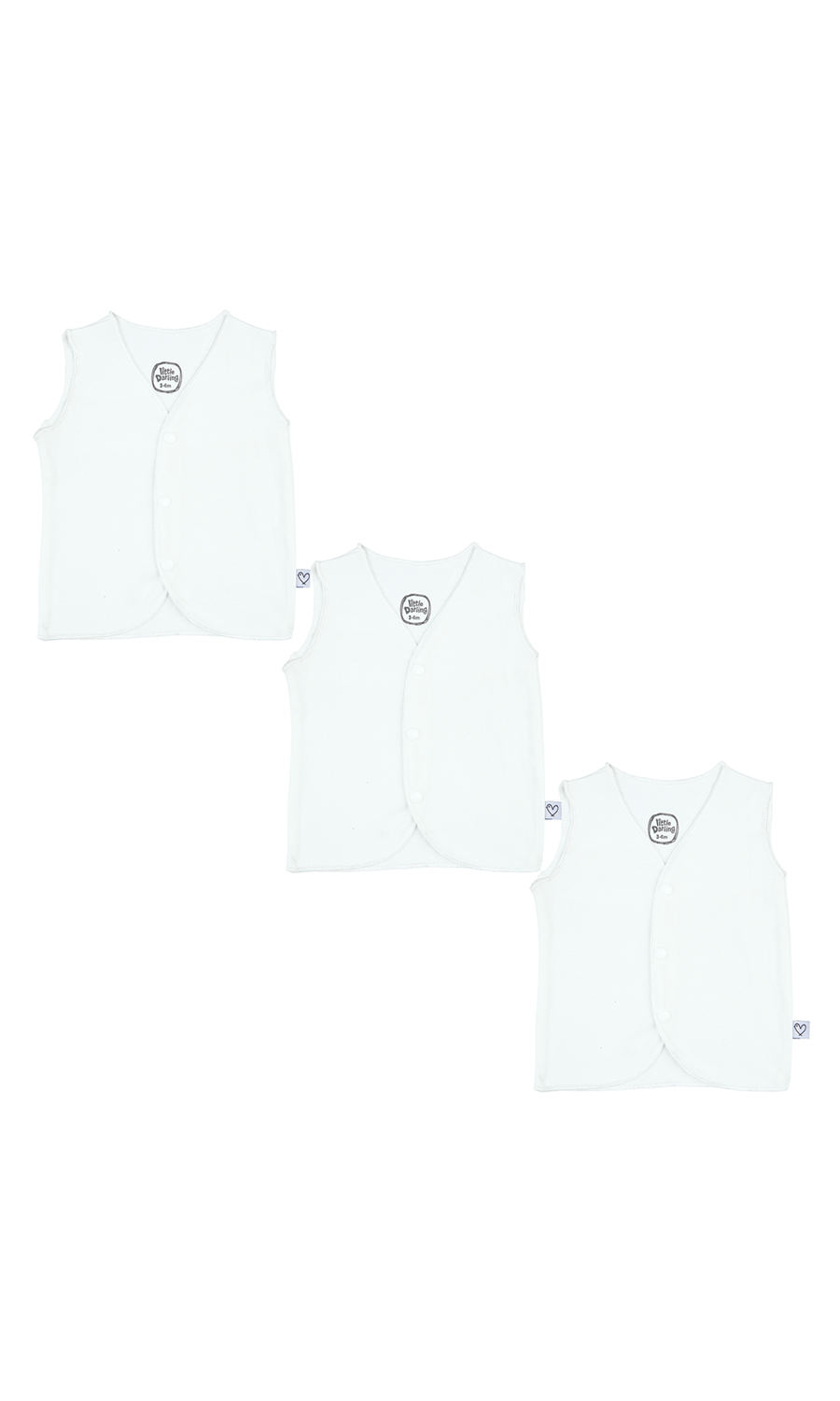 Vest Pack Of 3 - 0303178