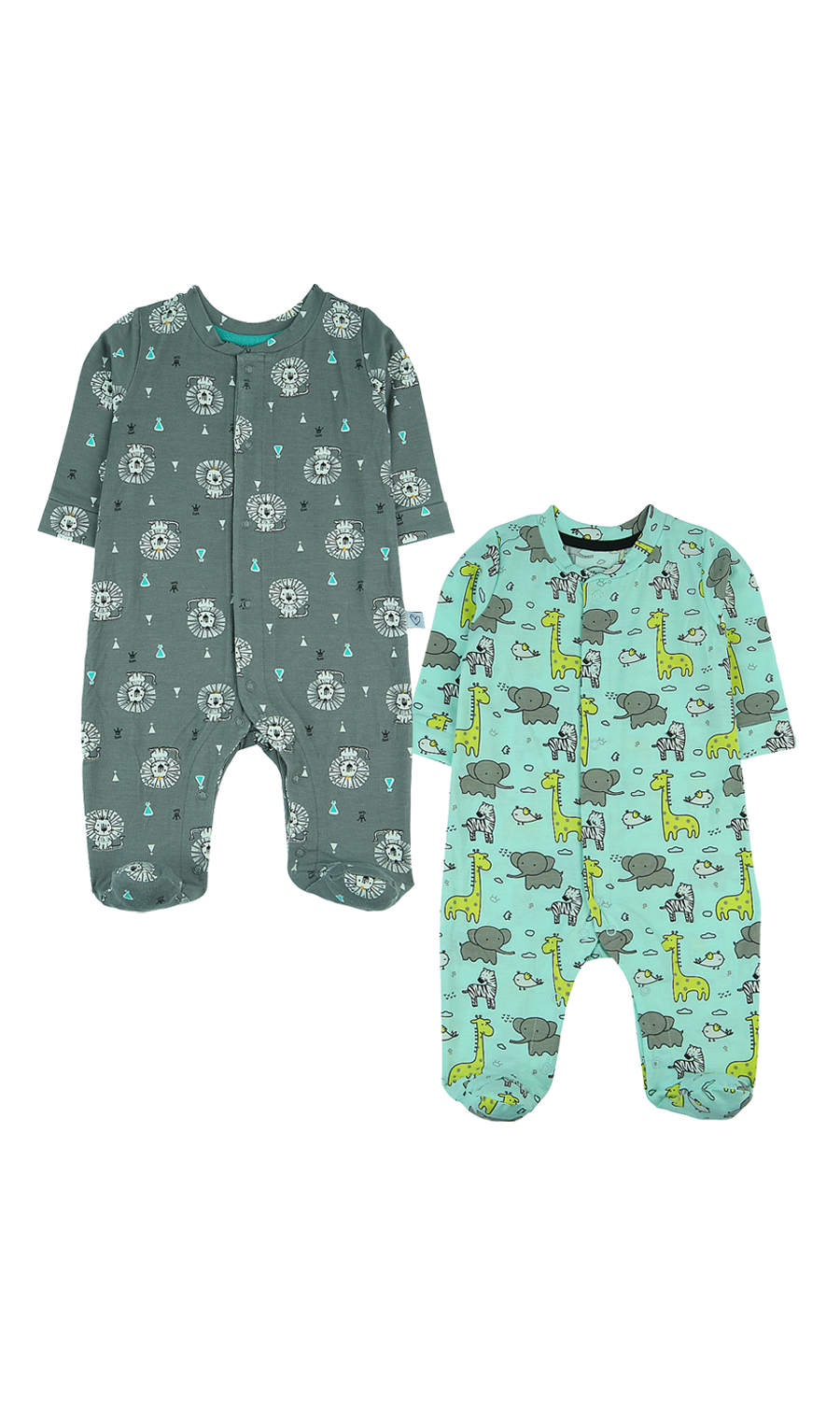 Boys Sleep Suit Pack Of 2 - 0303779