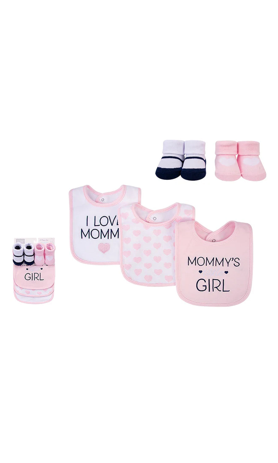 Bibs & Socks Set 5 Pcs - 0294969