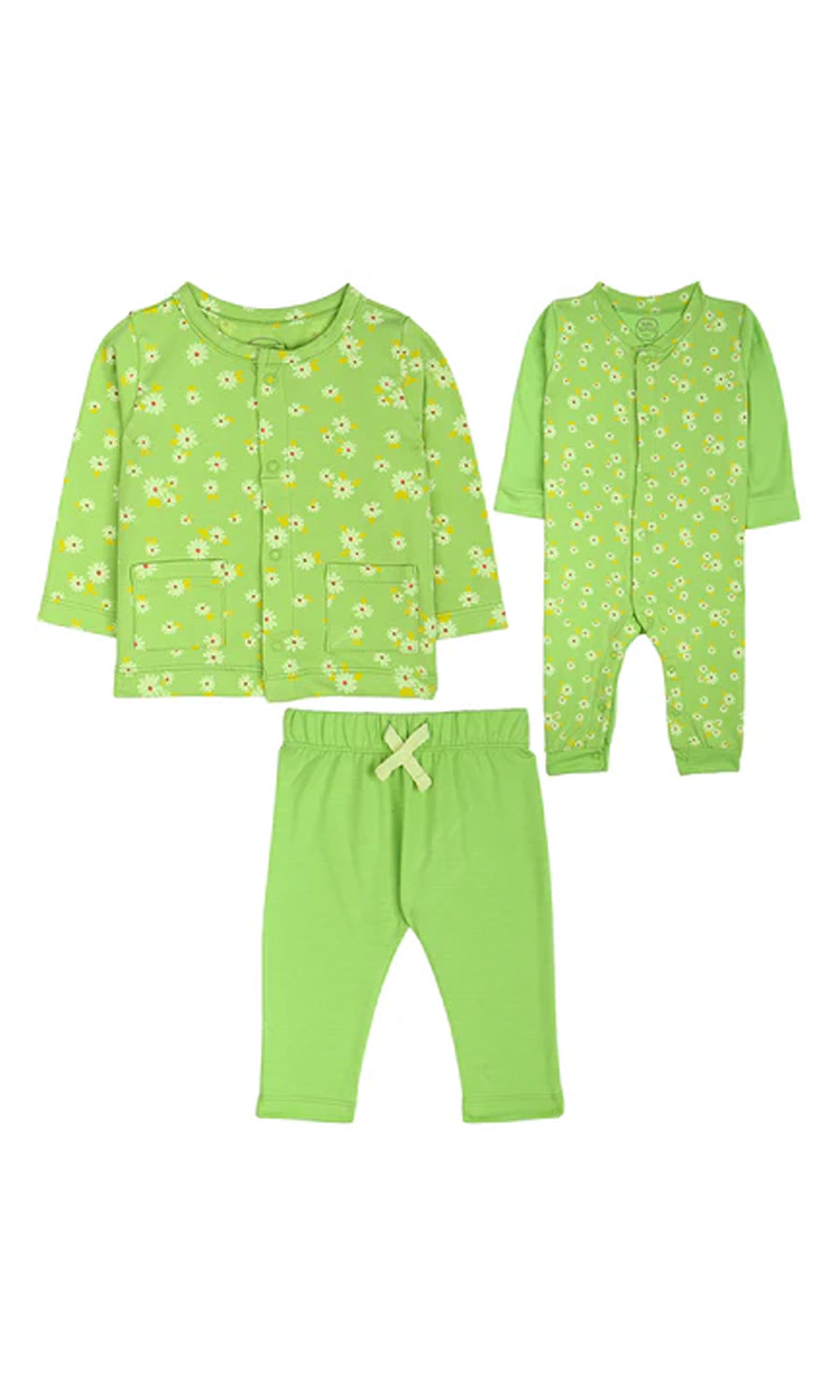 Girls 3 Pcs Night Suit - 0292502