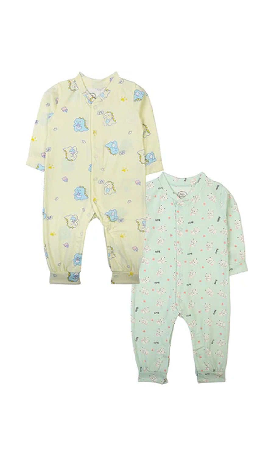 Girls Sleep Suit Pack Of 2 - 0291365