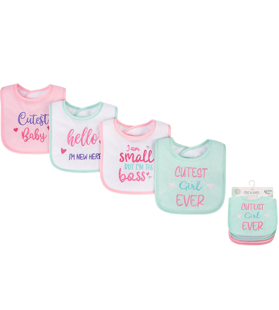 Infant Bibs Pack Of 4 - 0294944