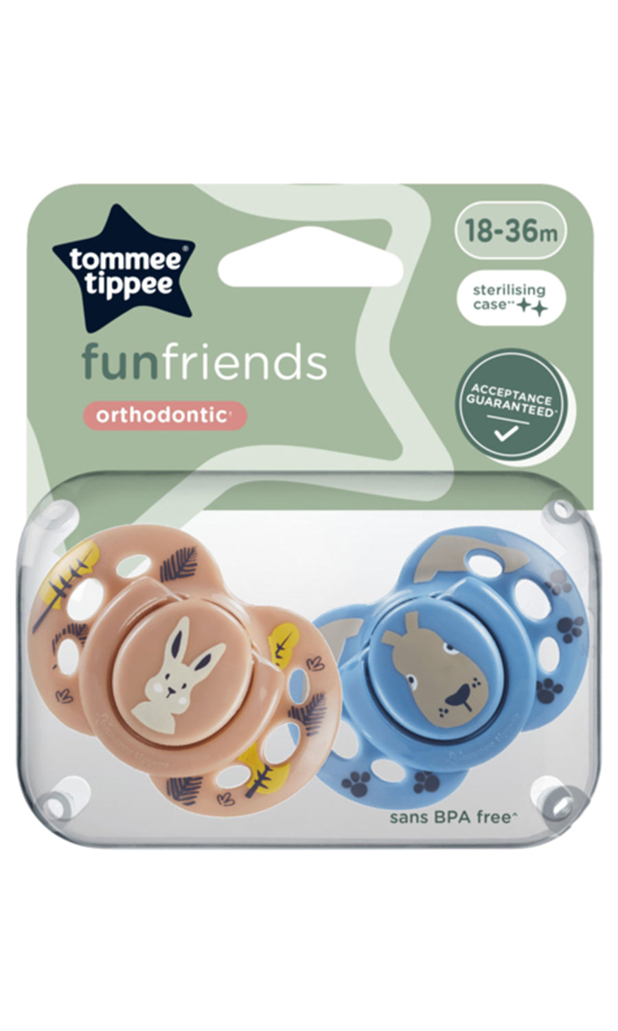 Air Soother Pack Of 2 Tommee Tippee 18-36M - 433403