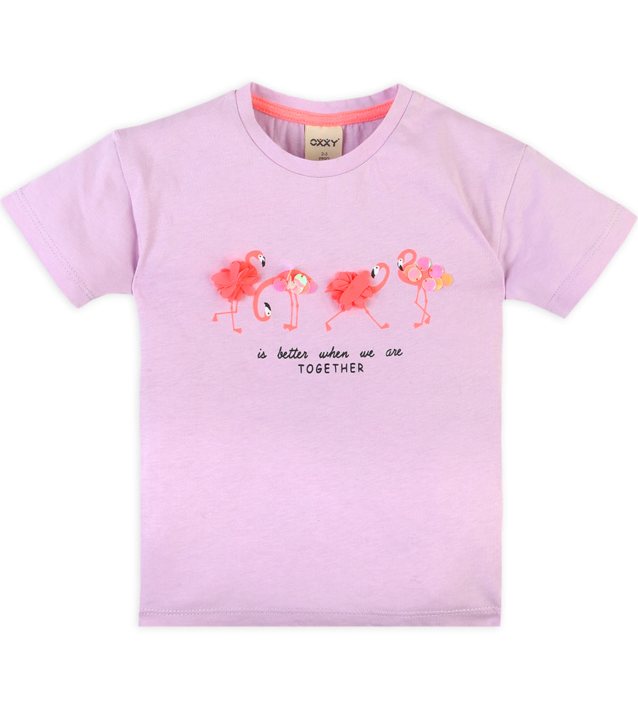 Girls Graphic T Shirt - 0235112