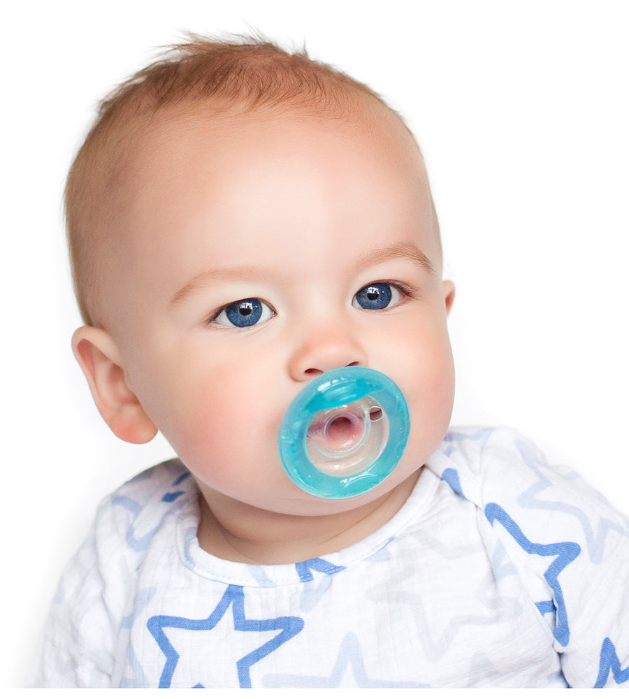 Natural Flex Cherry Pacifier - 6-18M-BLUE