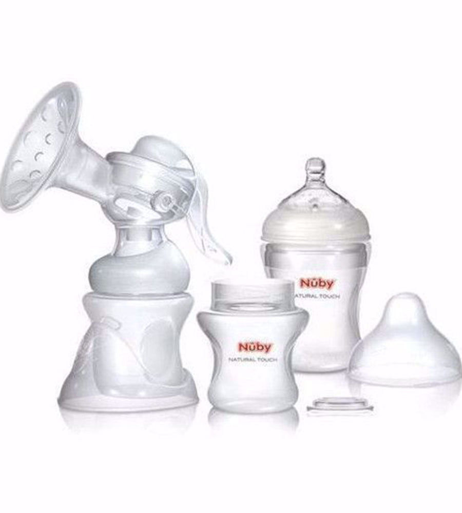 Nuby Manual Breast Pump Set