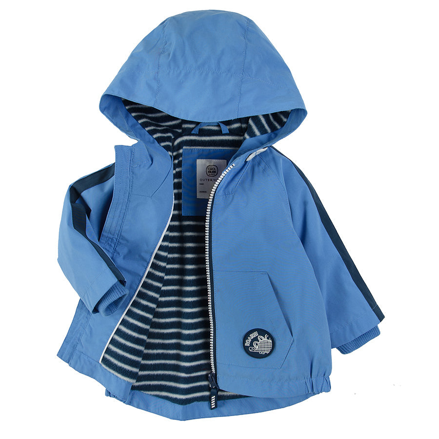 Boy's Hooded Jacket Navy Blue CC COB2500268