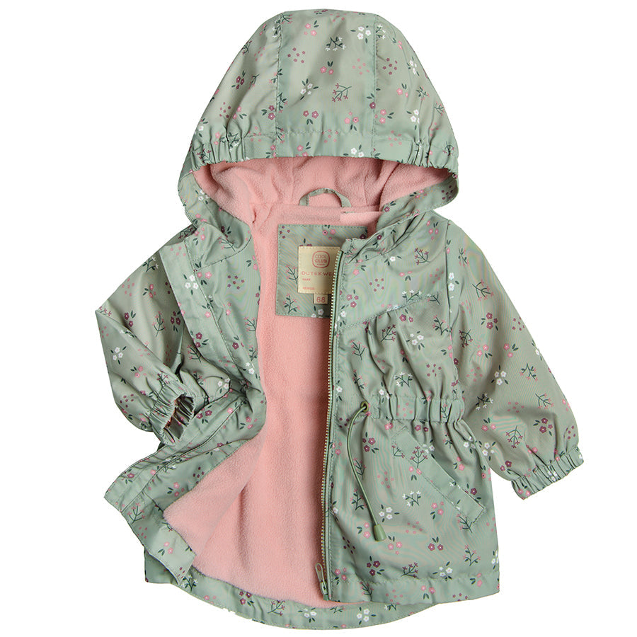 Girl's Hooded Jacket Khaki CC COG2500316