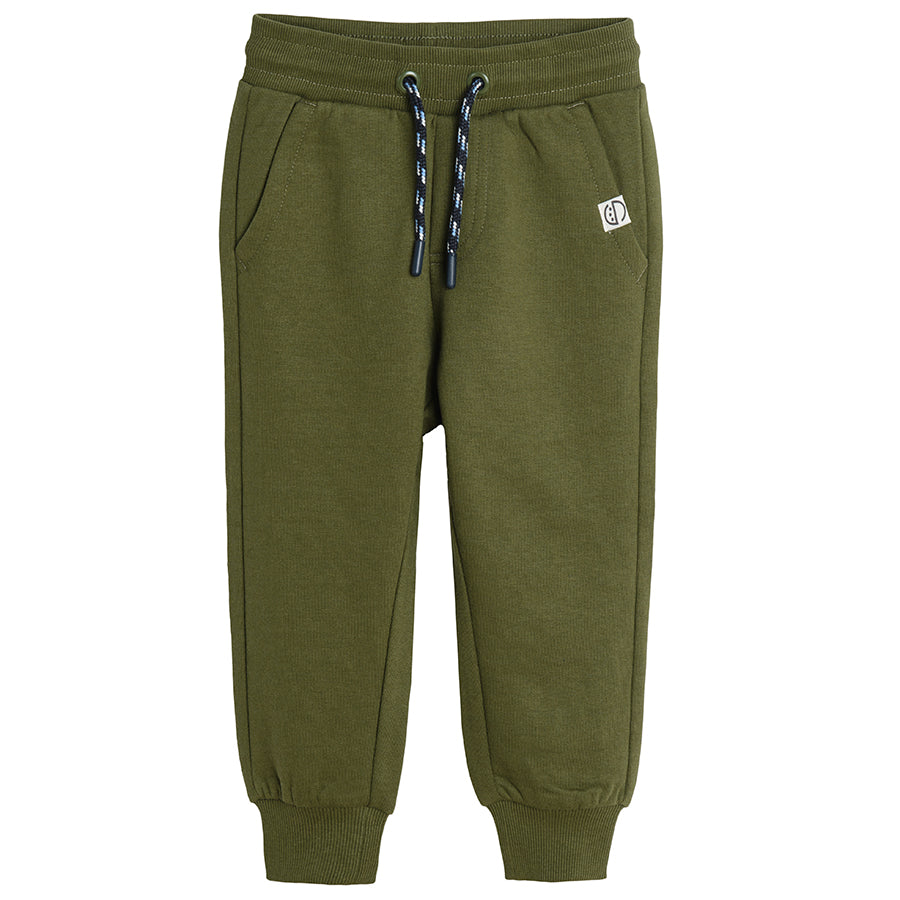 Boy's Sweatpants Navy Blue Green Set 2 Pcs CC CCB2510918 00